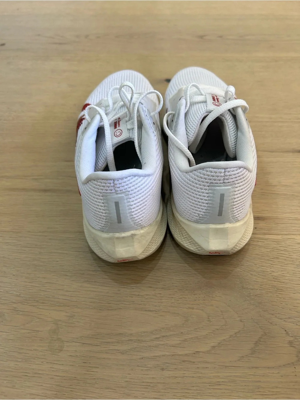 Nike Pegasus 40 Premium in red and white